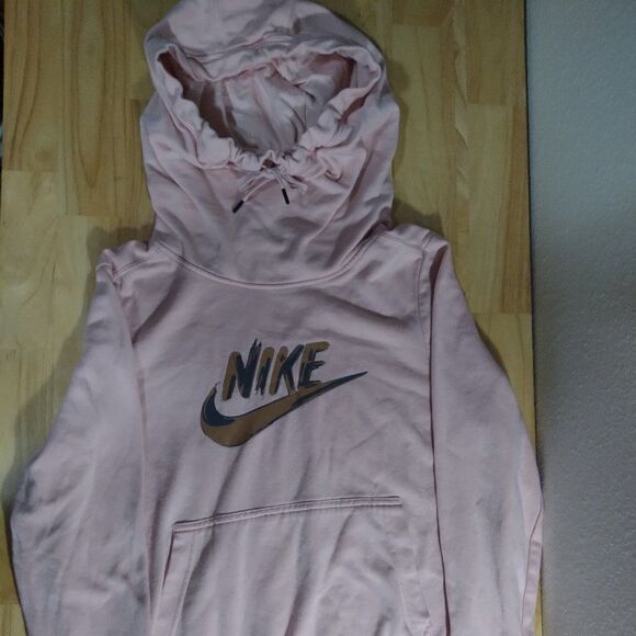 Vintage Nike Logo Spell Out Hoodie Sweatshirt - Picture 1 of 10